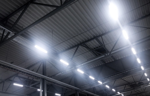 roof lighting at unit